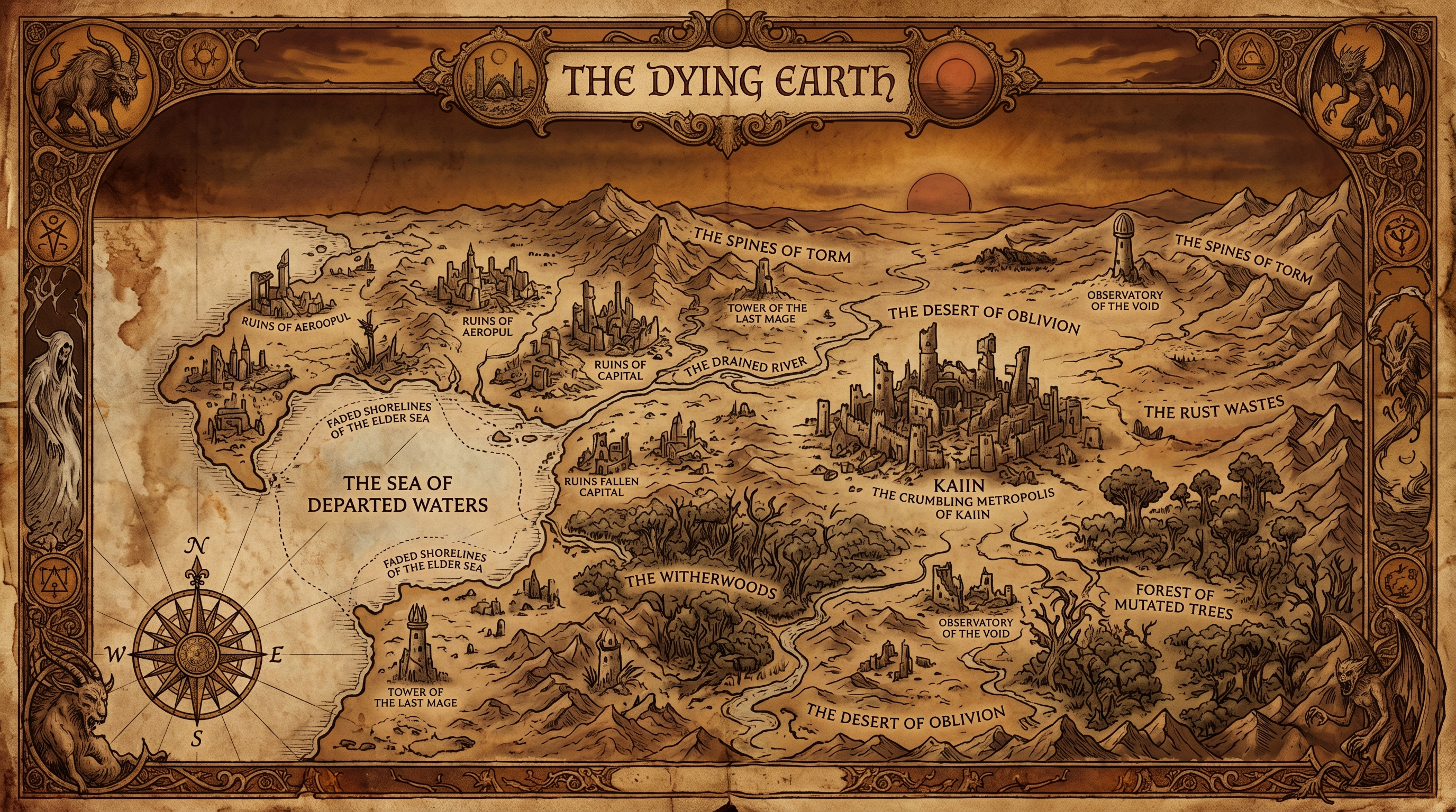 Map of The Dying Earth